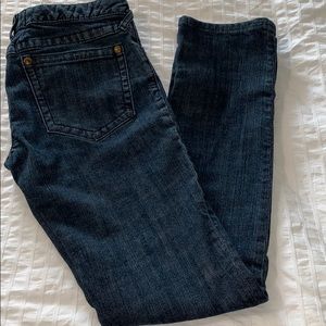 FREE PEOPLE Dark denim straight